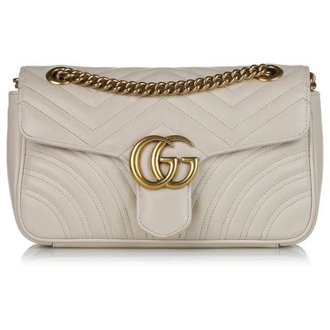 borsa gucci pelle bianca|Gucci Borse .